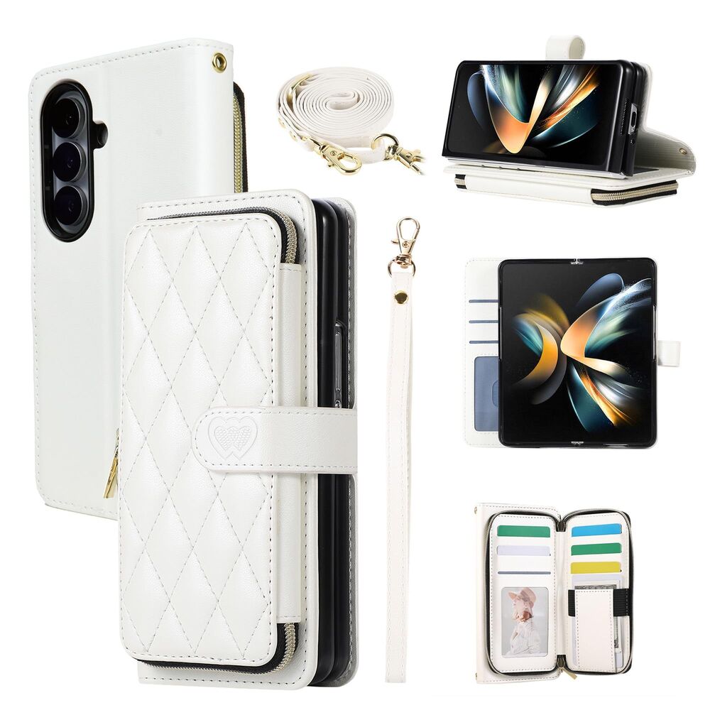 Samsung Galaxy Z Fold 7 Card Holder & Shoulder Strap & Wrist Strap, 20E-188PH019